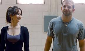 SILVER LININGS PLAYBOOK, starring Bradley Cooper and Jennifer Lawrence
