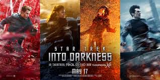 STAR TREK: INTO DARKNESS, starring Chris Pine and Zachary Quinto